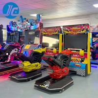 Le poussoir de pièce de monnaie d'amusement populaire apporte une expérience d'amusement passionnante Jeux d'arcade Simulateurs de conduite
