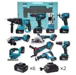 New Model 86Series 20V One Battery Run To All Nmakitas Battery Cordless Tools Combo Set Kit