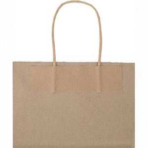 Plain Medium Paper Bags with Handles Bulk Kraft Craft Gift Grocery Shopping Retail Birthday Party Wedding <b>Thick</b> Paper Bags - Product Image 3