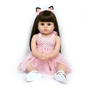 批发便宜的厂价玩具重生娃娃48厘米女孩重生娃娃婴儿儿童玩具礼品