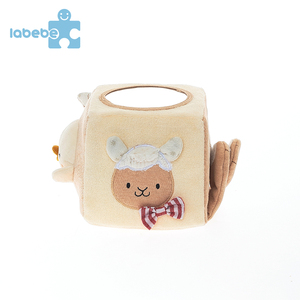 El proveedor de China tranquiliza el cubo grande de la actividad del juguete de la felpa del tamaño de la felpa de los niños del - Product Image 4