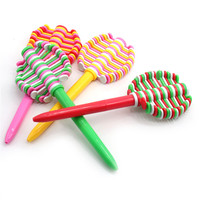 Logo personnalisé multicolore Fidget Spinner stylo à bille mignon étudiant cadeau pour l'école bureau 0.5mm en plastique écriture multi-fonctionnel