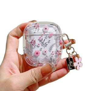 Nouvel étui minimaliste transparent pour écouteurs <span class=keywords><strong>AirPods</strong></span> Pro 3 avec pendentif raffiné, protection intégrale, vente en gros - Product Image 6