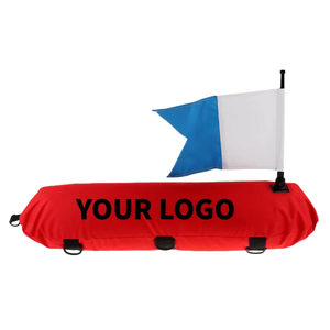 Boya Inflable Larga de PVC para Buceo <span class=keywords><strong>DPR</strong></span>, Flotador de Superficie Impermeable para Pesca Submarina con Bandera, Equipo Esencial para Buceadores - Product Image 4