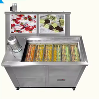 Machine à fabriquer des glaces Moxin 500-600 pièces/h en acier inoxydable 304, machine à fabriquer des sucettes glacées