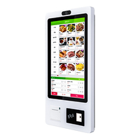 Kiosco de Pago Interior de Autoservicio de 21.5/23.6/32 Pulgadas con Pantalla Táctil Capacitiva de 10 Puntos, Habilitado para SDK y Multi-OS