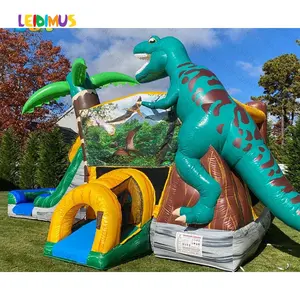 Inflatable Candy Land Castle Princess Jumping Adult Bouncy Bouncer T-rex Bounce House