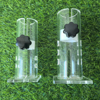 Support vertical en acrylique pour la fixation des souris en laboratoire, pour les expériences d'injection intraveineuse de la queue de souris
