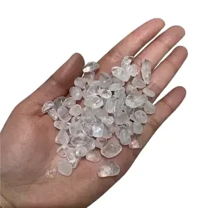 Buy Clear Quartz Crystal Gravels Chips with Natural Grade Chips For Jewelry Making Uses By India Exporters