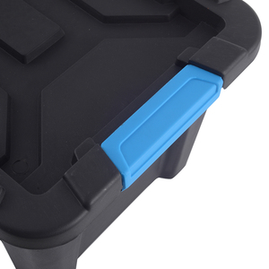 Caja de almacenamiento de plástico resistente, apilable, popular, personalizada, 80L - Product Image 3