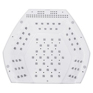 Lampe UV à 72 LED pour ongles, séchage rapide du vernis gel, machine de polymérisation avec base en acier inoxydable réfléchissant - Product Image 6