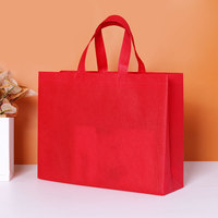 Sacs fourre-tout non tissés recyclables et épaissis avec logo personnalisé pour supermarchés, sacs de courses, sacs fourre-tout, sacs à vêtements
