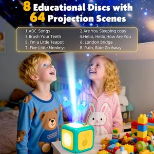 Proyector <span class=keywords><strong>de</strong></span> Cuentos para Niños Pequeños, Máquina <span class=keywords><strong>de</strong></span> Sueños con Cuentos, Proyector <span class=keywords><strong>de</strong></span> Libros <span class=keywords><strong>de</strong></span> Cuentos con Historias Educativas y Música - Product Image 3