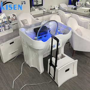 KISEN Lavacabezas Portátil de Alta Calidad para Salón, con Dos Tanques y Ruedas, para Terapia Capilar en Salones de Belleza - Product Image 3