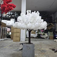 E Hochzeits dekor Tischplatte Gefälschtes Herzstück Sakura Tree 4ft Kleiner Kunststoff Künstlicher Kirschblüten blumen baum für Hochzeits tisch