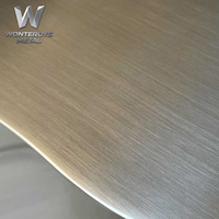 Base de table basse de luxe de forme irrégulière en acier inoxydable brossé, mobilier moderne pour hall d'hôtel et café