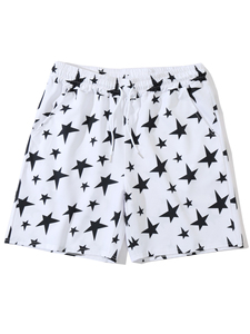 Shorts de plage décontractés en tissu tissé grande taille pour hommes, vêtements de sport d'été pour hommes, commerce électronique transfrontalier, shorts pour hommes - Product Image 2