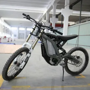 La dernière version vélo électrique 72v lumière b x 2024 6000w lumière abeille électrique route dirt bike adultes