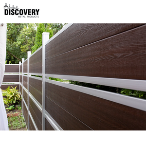 Popular <span class=keywords><strong>madera</strong></span> plástico compuesto hogar jardín valla WPC pared <span class=keywords><strong>Exterior</strong></span> valla <span class=keywords><strong>de</strong></span> <span class=keywords><strong>madera</strong></span> Panel privacidad listón pared WPC valla - Product Image 2