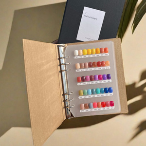 Libro de Muestras de Esmalte de Uñas Desmontable, Tabla de Colores Pequeña para Salón de Manicura, Herramienta de Exhibición de Colores - Product Image 3