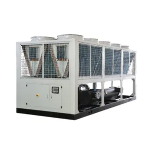 100hp 250 Kw 300 Kw Lucht Koud Water Systeem Chiller Machine Luchtgekoelde Schroef Water Chiller Fabrikant