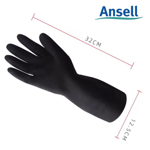 <span class=keywords><strong>Gants</strong></span> de protection chimique en <span class=keywords><strong>caoutchouc</strong></span> <span class=keywords><strong>butyle</strong></span> Ansell en gros, modèle 38001, personnalisables - Product Image 4