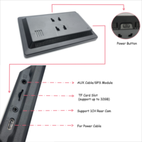 4K + 1080P Cámara dual 10.26 pulgadas Pantalla táctil WIFI Car Radio CarPlay Pantalla Android Auto Car Wireless Apple Carplay