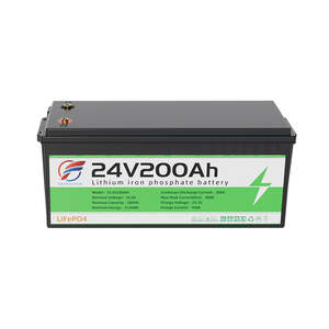 แบตเตอรี่ LifePO4 25.6V200AH แบตเตอรี่ลิเธียม ใช้แทนแบตเตอรี่ตะกั่วกรด แบตเตอรี่ลิเธียมไอออนสำหรับโซลาร์เซลล์ ระบบจัดการแบตเตอรี่อัจฉริยะ (Smart BMS) สำหรับเก็บพลังงานใหม่ - Product Image 1