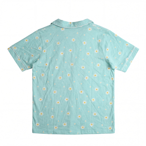 Pigiama Estivo da Donna Personalizzabile Stampato ODM, Set 2 Pezzi con Spalline Sottili e Maniche Corte, Motivo Floreale, Morbido e Profumato - Product Image 5