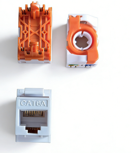 Conector Keystone RJ45 Cat6a UTP de Alta Velocidad - Conector Giratorio Sin Herramientas <span class=keywords><strong>para</strong></span> Instalaciones de Cableado de <span class=keywords><strong>Red</strong></span> - Product Image 5