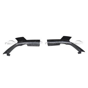 Carbon 3 Pcs Rear Bumper Lip Chin Spoiler Rear <b>Splitter</b> for BMW G06 X6M G05 X5M 2020+ - Product Image 3