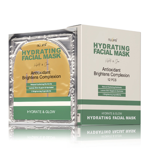 Bingo Skin Care <strong>Manufacturer</strong> Brighten Dark Spot Improve Rough Face Sheet Mask Organic Lemon Extract Niacinamide Face Mask - Product Image 2