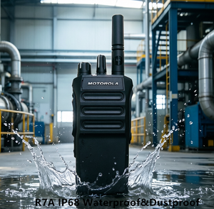 R7A อินเตอร์โฟนดิจิตอลแบบพกพา VHF กันน้ำ IPX-8 สำหรับการสื่อสารระยะไกล - Product Image 4