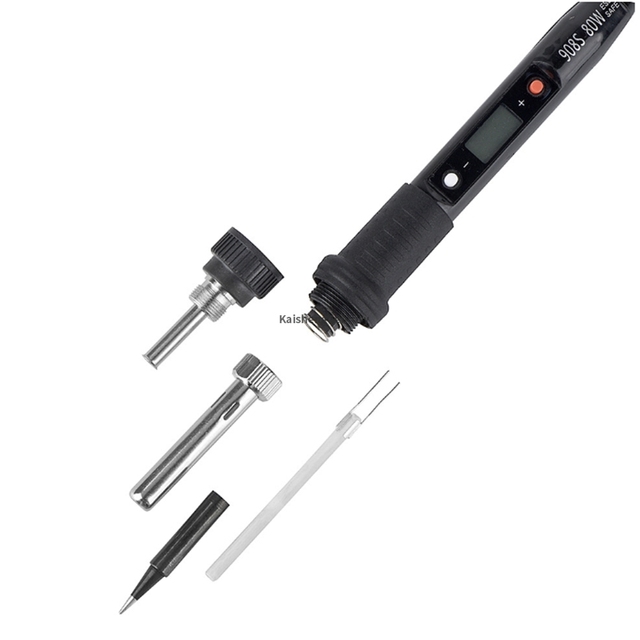 908S Electric Soldering Iron 80W LCD Digital Display Adjustable Temperature Soldering Iron Kits 220V/110V  Repairing Tools
