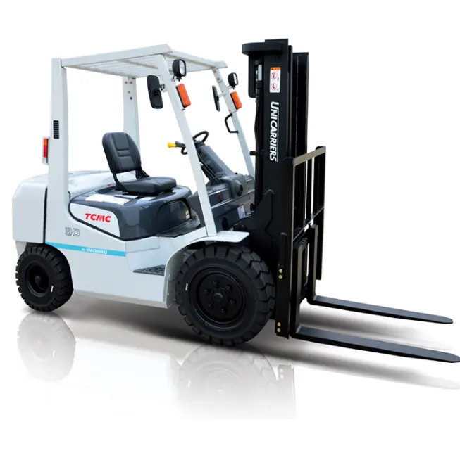 Free delivery!!!Used farm forklift with lights 3 tons used hydraulic stacker retractable in good condition