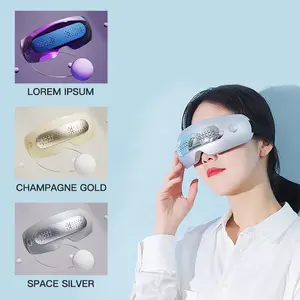 USB Rechargeable Eye Massage Machine Temple Massager Eye Care Device With Vibration Modes For Relax Eye Strain