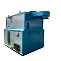 Caldera de Agua Caliente de Biomasa Horizontal Automática, Calentador de Agua Industrial para Hoteles, Alimentado con Carbón y Leña