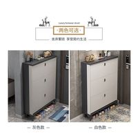 Porte-chaussures de qualité supérieure à poser au sol, pour le salon, l'entrée, organisateur de rangement, en bois, 3 niveaux, armoire à chaussures