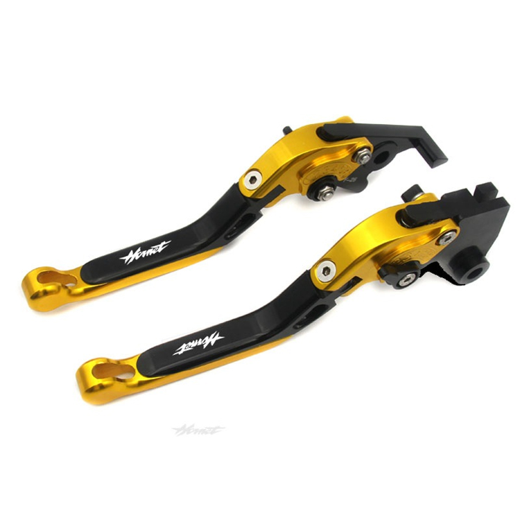 Leva Frizione E Freno Pieghevole CNC Per Honda Hornet CB1000 2024 – Regolabile In 6 Posizioni, Lunghezza Max 182 Mm, In Alluminio Anodizzato