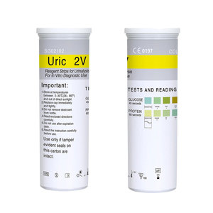 แผ่นทดสอบโปรตีน กลูโคส และปัสสาวะ URS-2P สำหรับการตรวจปัสสาวะ <span class=keywords><strong>ตรวจ</strong></span>ไต และตรวจเบาหวาน - Product Image 3
