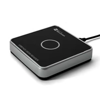 JINGXIN Nfc Smart Card Reader 2,4G Escáner de código de barras inalámbrico para la venta, lector de tarjetas de identificación con USB RS232