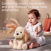 Jouets parlants pour enfants Tumama, apprentissage, chiens en peluche parlants, effets sonores mignons, animaux en peluche électriques, chiot dansant, jouet pour enfants de 5 ans