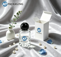 Bouteilles diffuseurs de parfum en verre XINTE N102-1112xinte en gros, 30ml, 50ml, 100ml, vides, vert givré, avec bouchon à vis