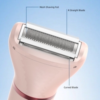 Épilateur électrique 3 en 1 pour femmes, rasoir, tondeuse pour les poils du corps, kit de soin du corps sans fil
