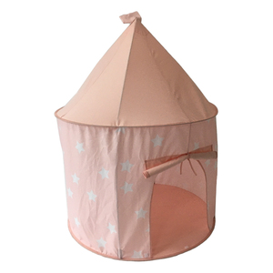 Tente <span class=keywords><strong>de</strong></span> jeu portable rose pour enfants, château d'intérieur, jouet sportif quatre saisons, deux chambres et salon, conception sécurisée - Grande Vente - Product Image 5