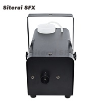 Machine à fumée miniature en métal Siterui SFX 400W avec télécommande pour utilisation sur scène et en soirée - Alimentation AC