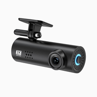 Kamera DVR Mobil Universal Night Vision dengan Rekaman Loop, Dashcam 2K ADAS, Asisten Pengemudi, Sudut Lebar, Mini Camera Recorder