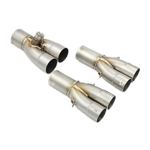 Silencieux d'échappement de moto en acier inoxydable haute performance-Boost Power, convient à Kawasaki <span class=keywords><strong>Z1000</strong></span> 2010-2018 - Product Image 6