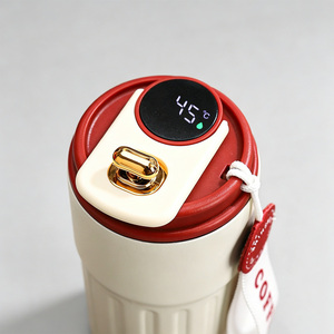 Tazza da Caffè Isolata in Acciaio Inox 450ml con Display Digitale della Temperatura OEM ODM per Casa e Ufficio - Product Image 5