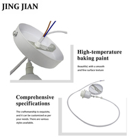 Cordon d'alimentation de 1 m, support de lampe suspendue à vis E27 avec interrupteur et prise EU/US pour douille d'ampoule LED suspendue